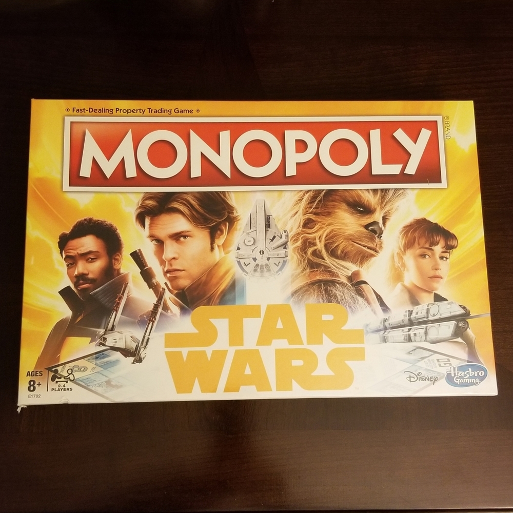 🆕 Star Wars Monopoly board game